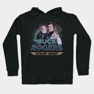 Vintage Worn Crack - Buck Rogers 1979 Glitch Hoodie